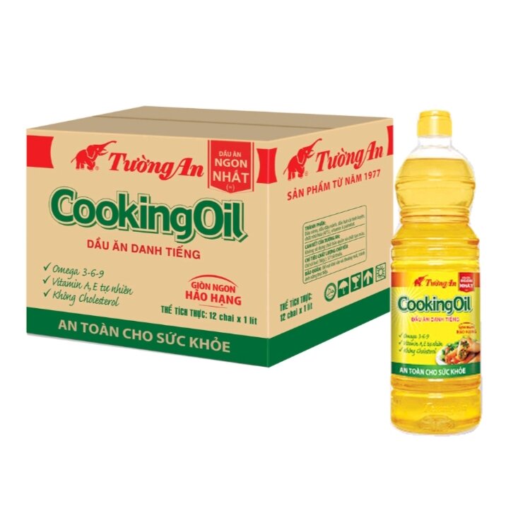 Dầu Ăn Tường An Cooking Oil 1 lít