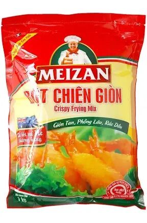 (Gói lớn tiết kiệm) Bột chiên giòn Meizan túi 1kg
