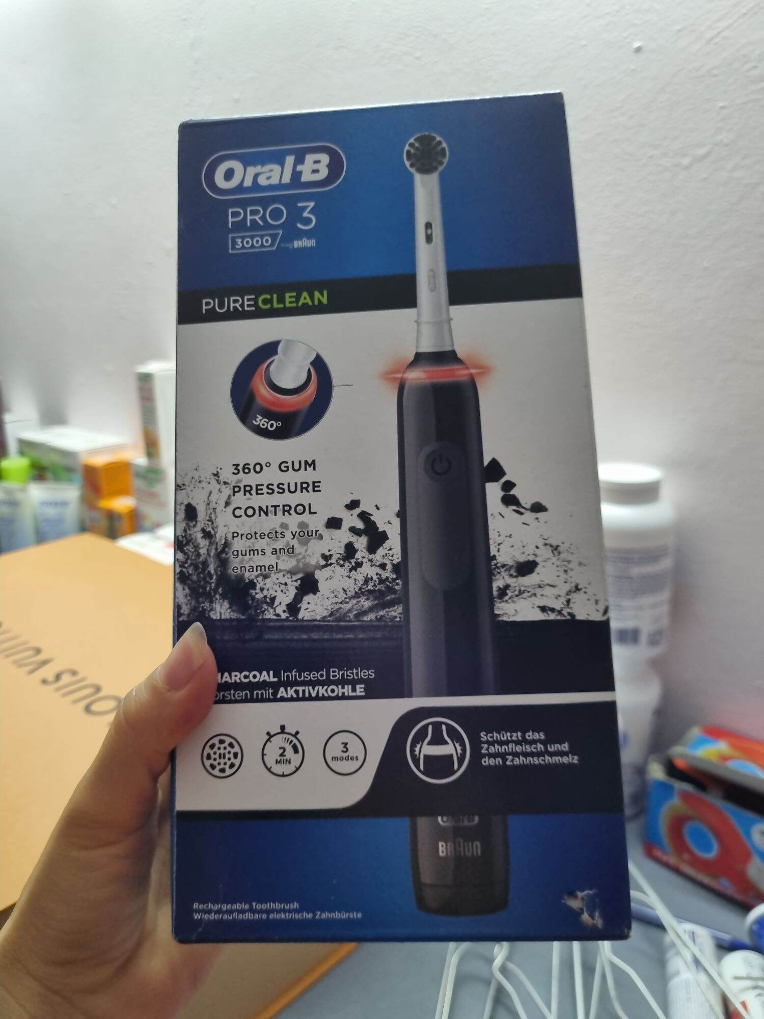 Bàn chải điện oral-b pro 3000