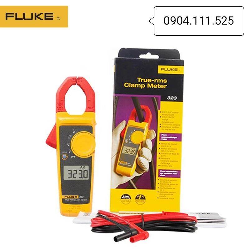 [HCM]Ampe kìm đo dòng AC FLUKE 323 (400A)