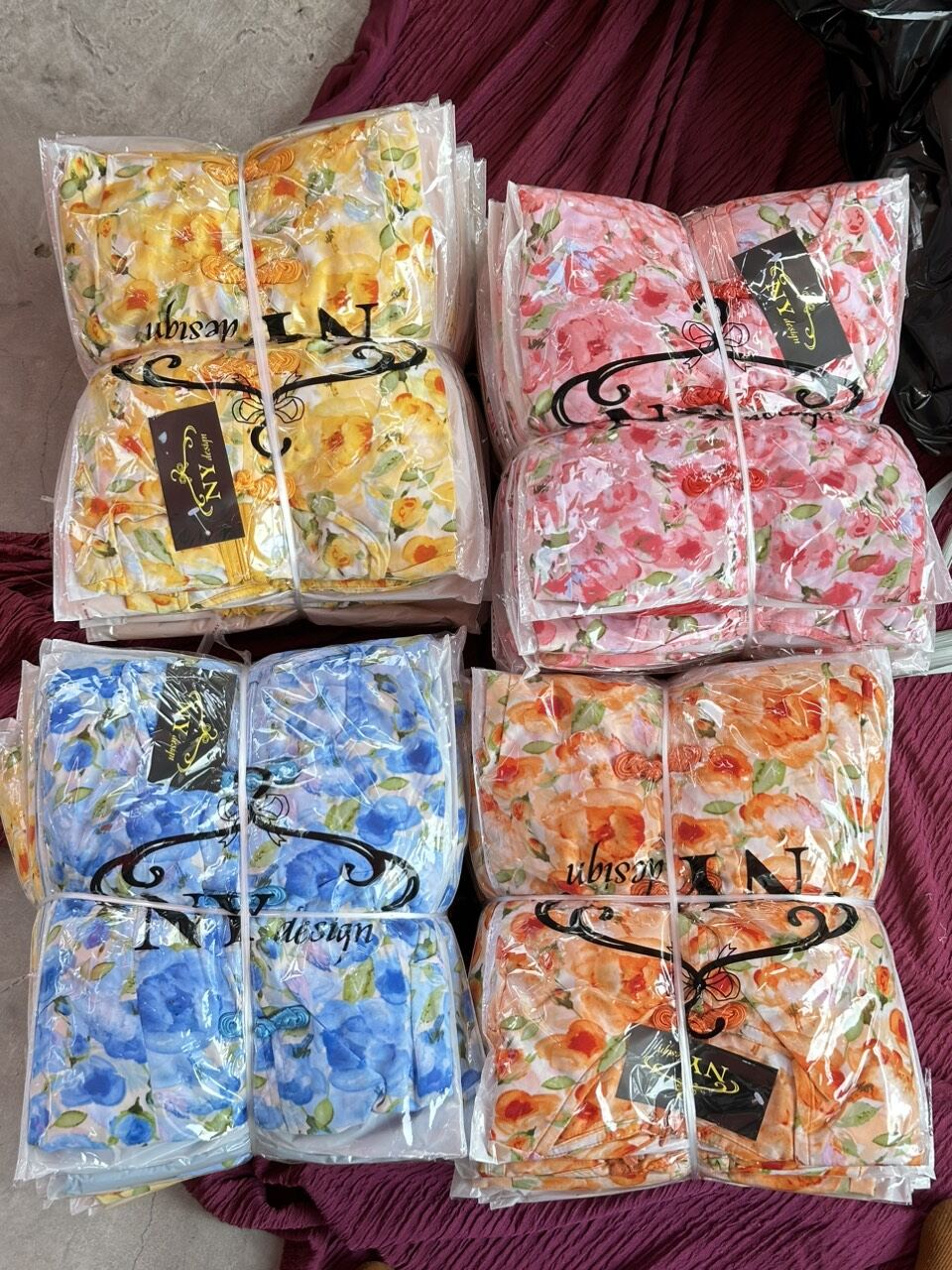 ( Miễn phí ship)Set bà ba tay loa nút tàu mẫu hot lụa mango mềm 56-65kg tùy chiều cao