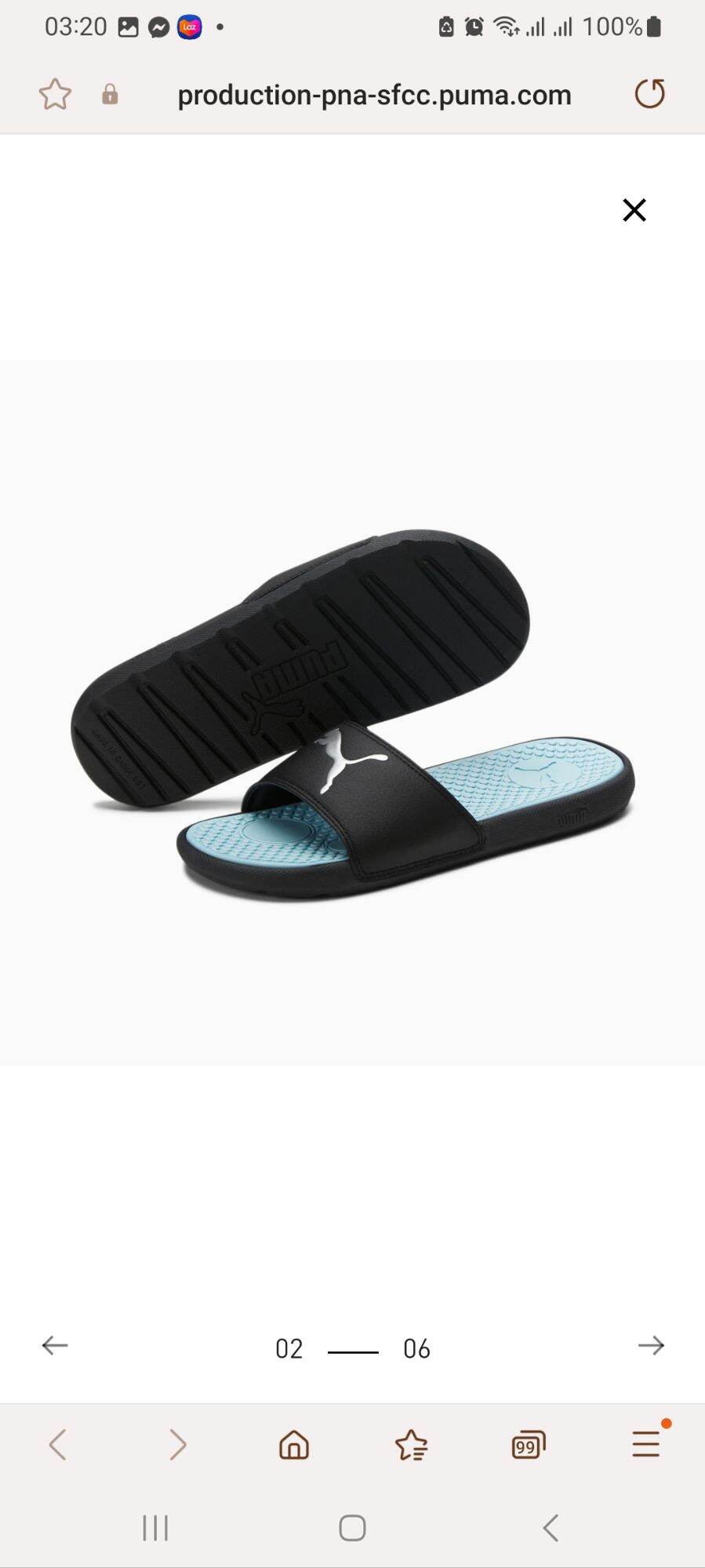 Dép thể thao Nữ puma từ Mỹ siêu sale