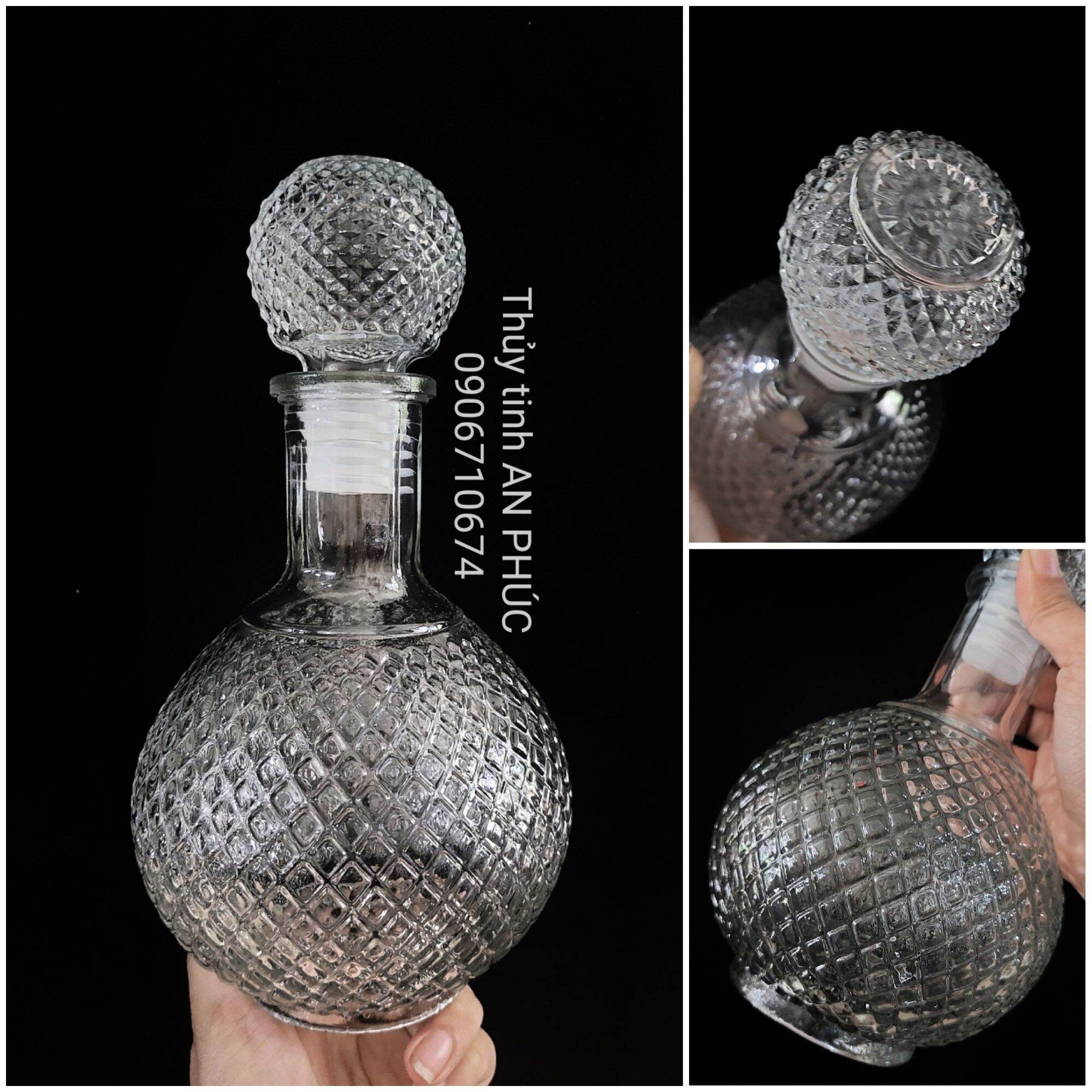 Chai thủy tinh (vỏ chai đựng rượu) 500ml - 750ml