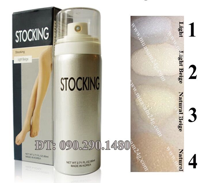 Tất Phun Hàn Quốc Stocking 50ml