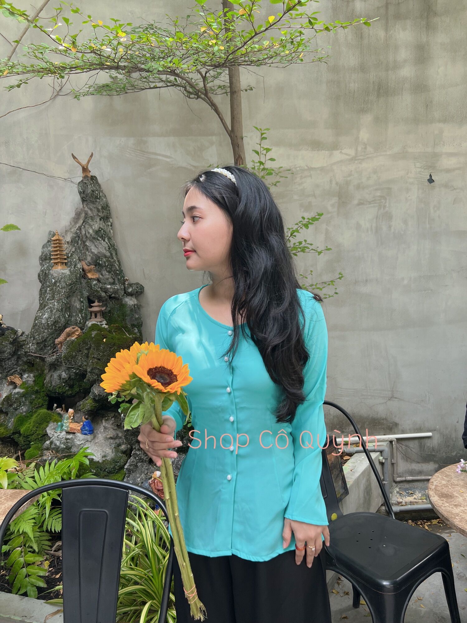 BỘ BÀ BA LỤA TRƠN CỔ TIM SIÊU XINH