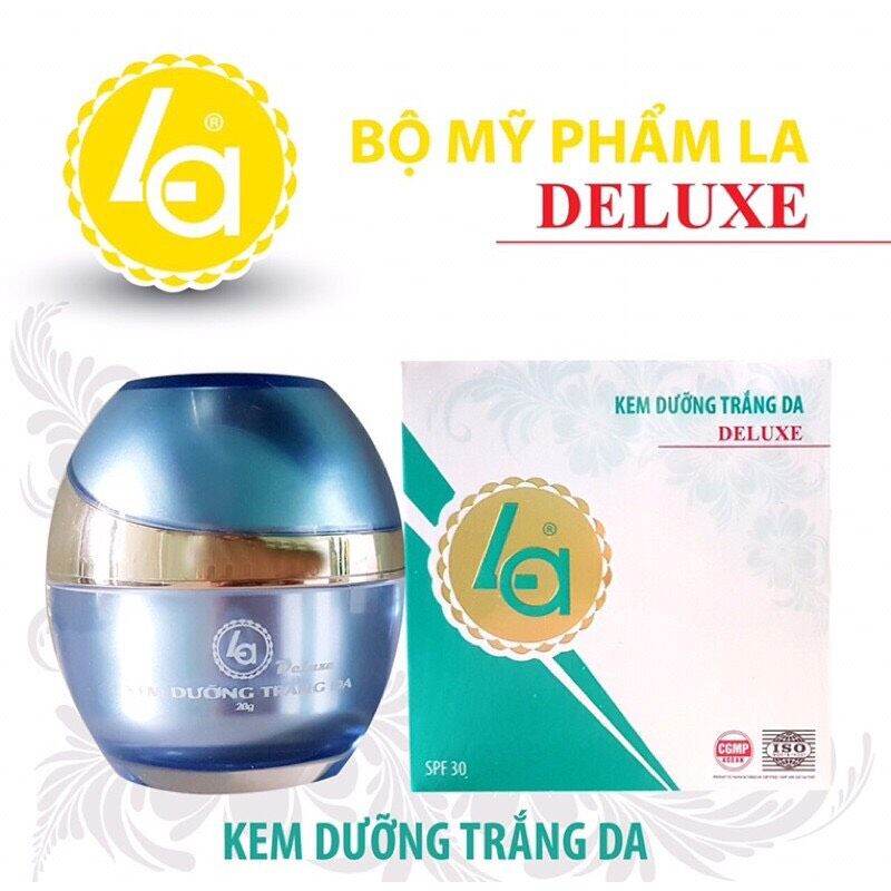 Kem la deluxe dưỡng trắng da