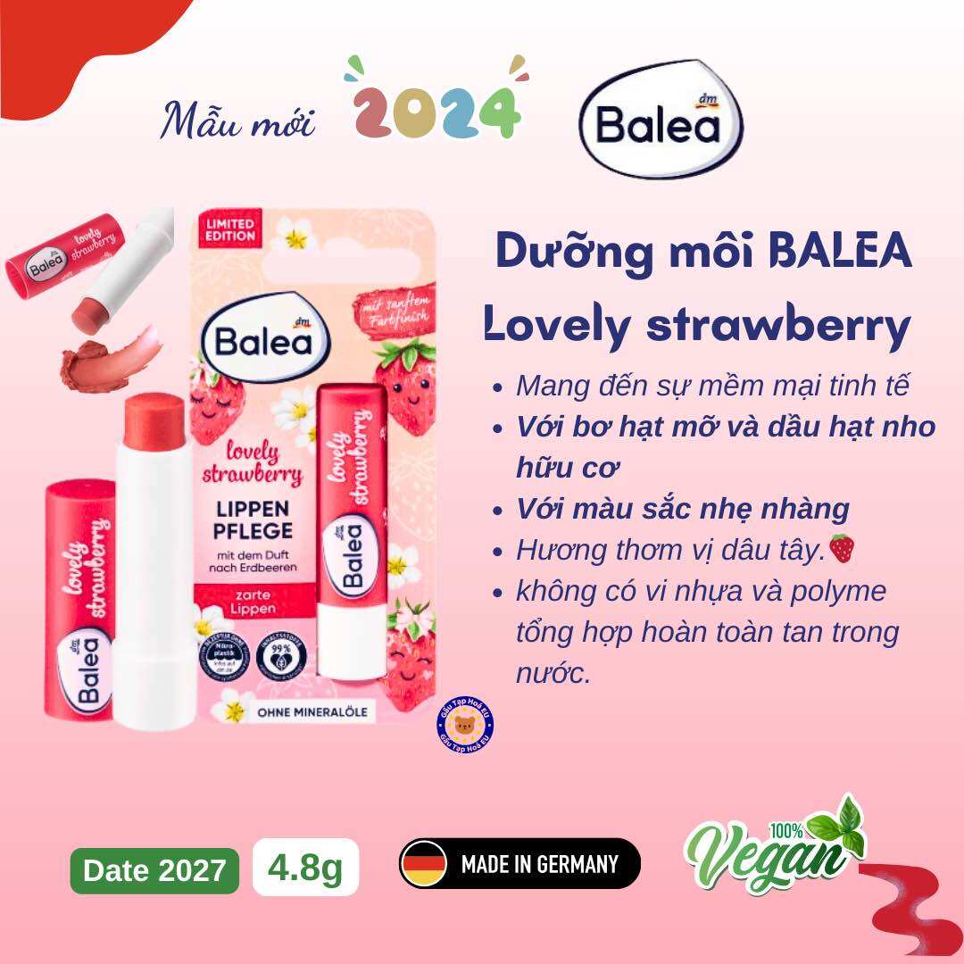 Son dưỡng môi Balea Nội địa Đức HERITE