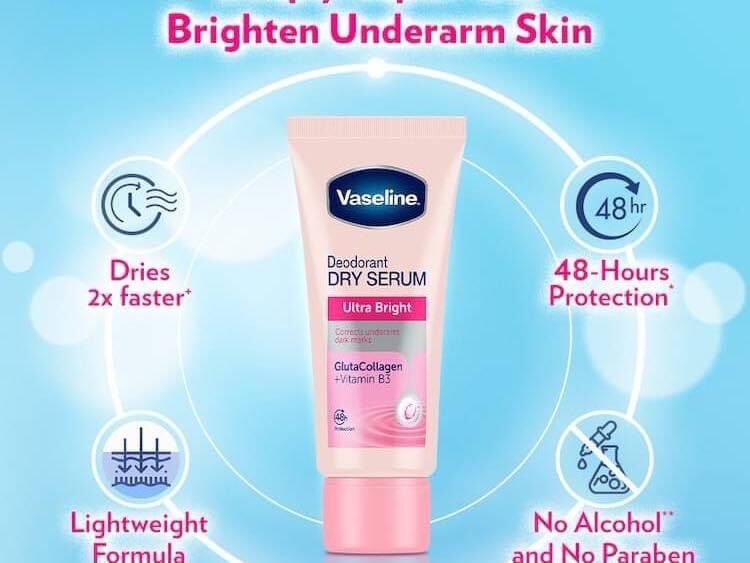 kem thâm nách vaseline thái lan