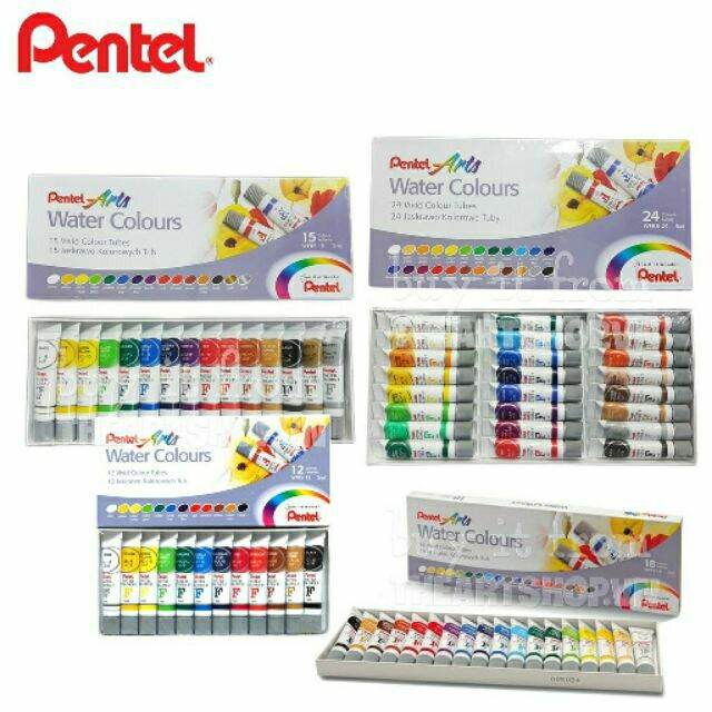 Màu nước dạng túyp pentel
