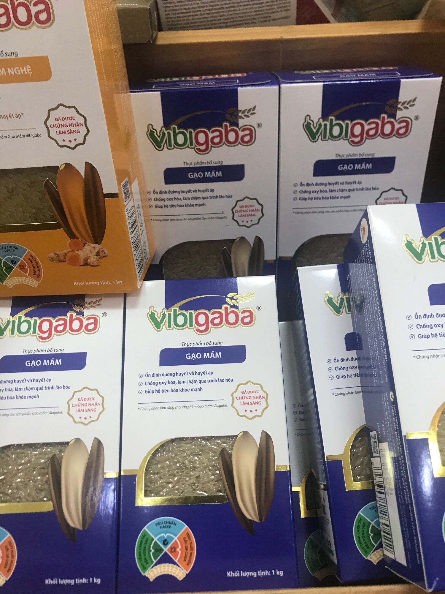 [HCM]Gạo Mầm Hữu Cơ  Vibigaba Nghệ - 1kg