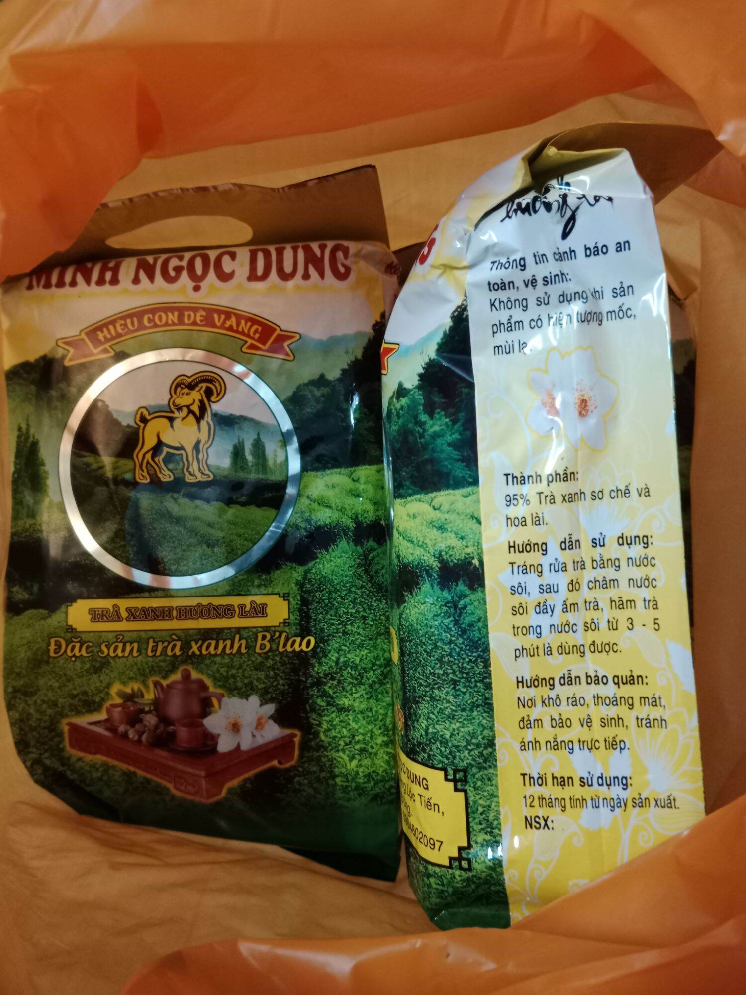 Trà lài Minh Ngọc Dung (hiệu con dê) 300g