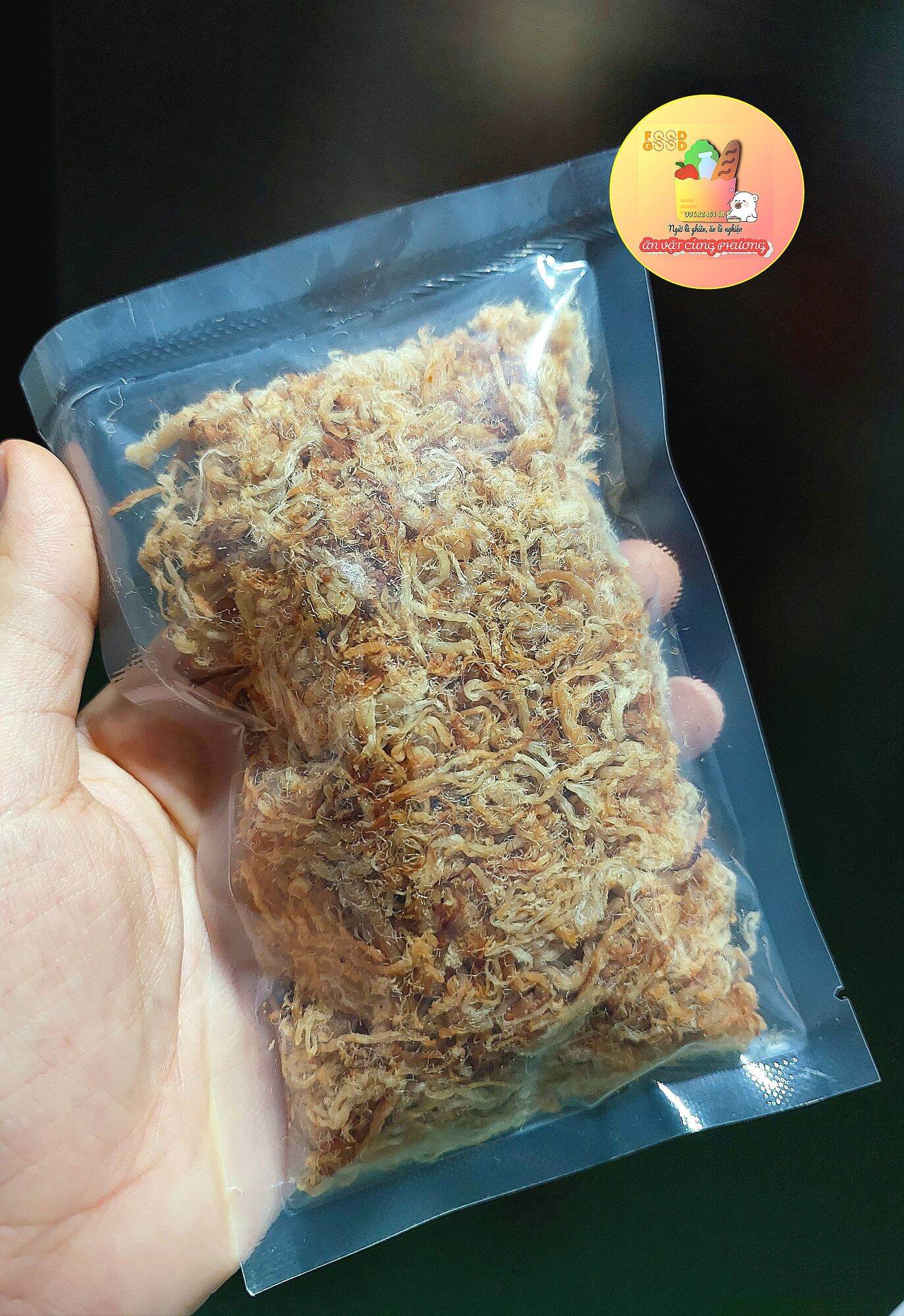Chà bông heo nhà làm