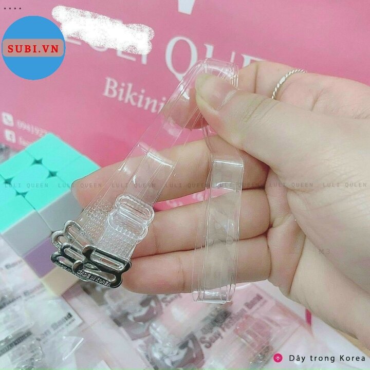 Dây áo ngực nhựa dẻo sợi phở trong suốt