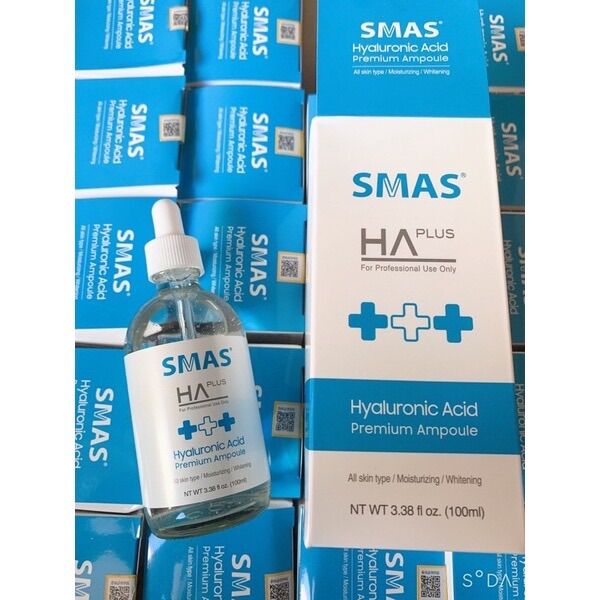 Serum hyaluronic dưỡng ẩm phục hồi da smas 100ml