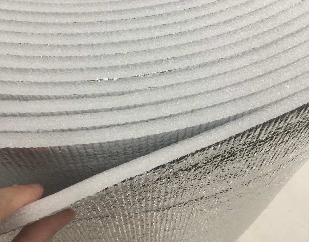 Tấm xốp chống nóng, mút xốp cách nhiệt, cách âm, tấm pe foam tráng bạc, xốp bạc cách nhiệt dày 5mm, 10mm