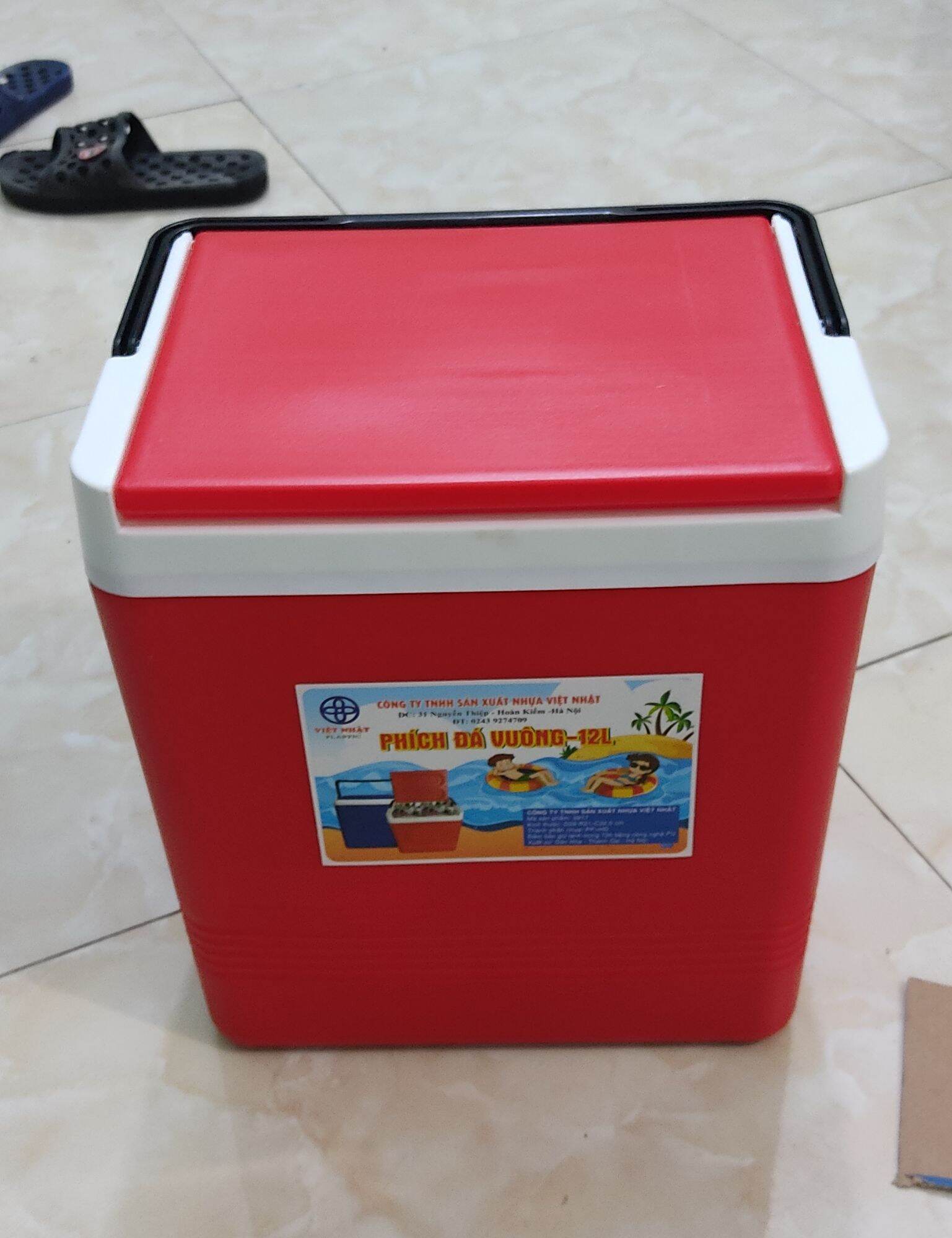 Phích đá vuông 12 lít hàng cao cấp việt nhật