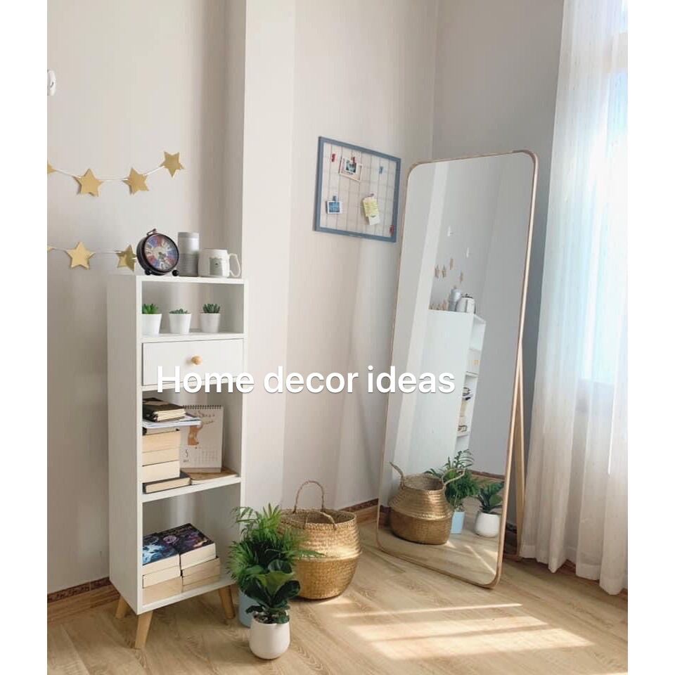 Freeship Gương Soi ToàN Thân Khung Gỗ 50*1m6