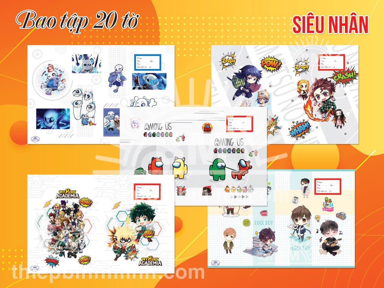 Bao tập lụa 20 tờ Bm - giấy đẹp dầy , đúng khổ