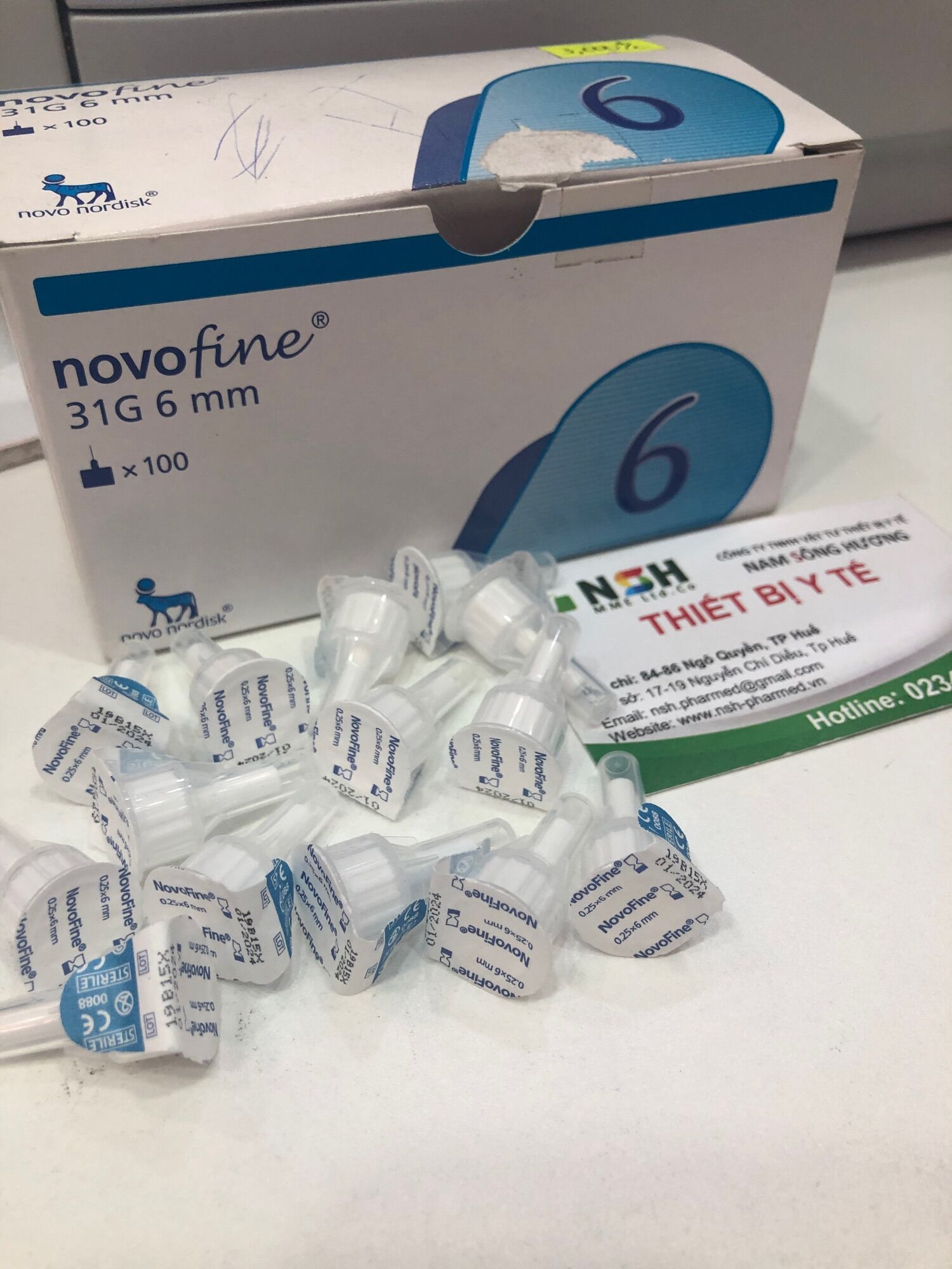 ❤️ đầu kim tiêm kim chích tiểu đường novofine 31g 6mm vô trùng sử dụng cho kim tiêm tiểu đường của novo nordisk đầu kim tiêm tiểu đường novofine 31g kim bánh ú/chích tiểu đường/kim tiêm insulln novofine 6mm 31g