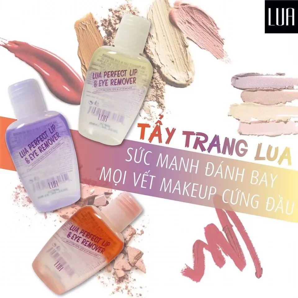 Dầu tẩy trang LUA chính hãng.