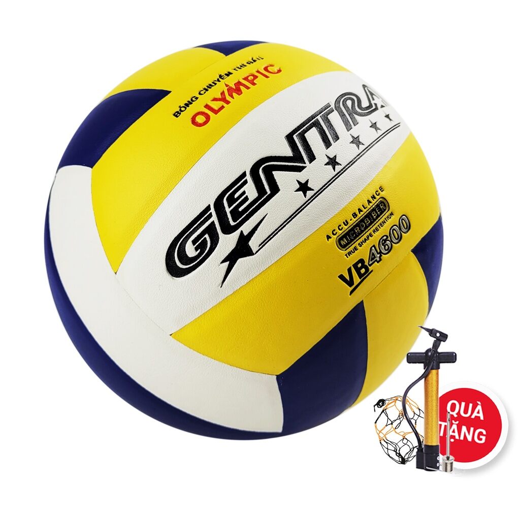 Bóng chuyền da GENTRA VB 4600( tặng kim+ lưới)