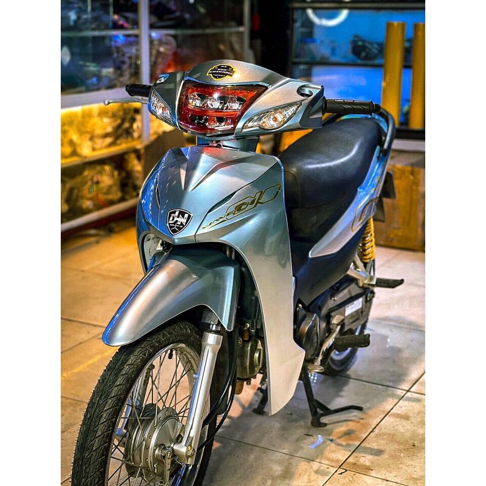 Tem Cắt Crom Vàng Cao Cấp Gắn Wave 50/100/110cc
