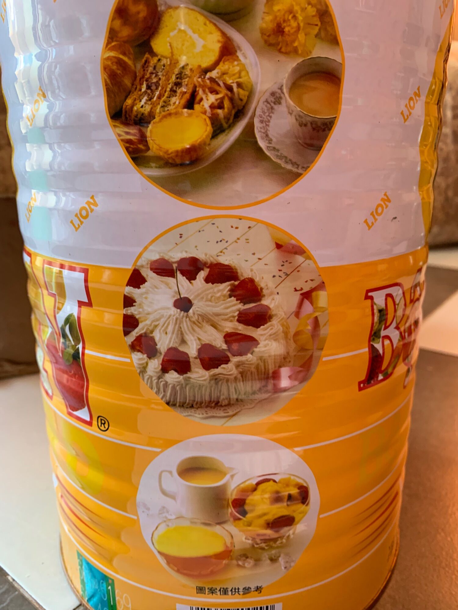 Bột sư tử/bột custard làm bánh 100gram
