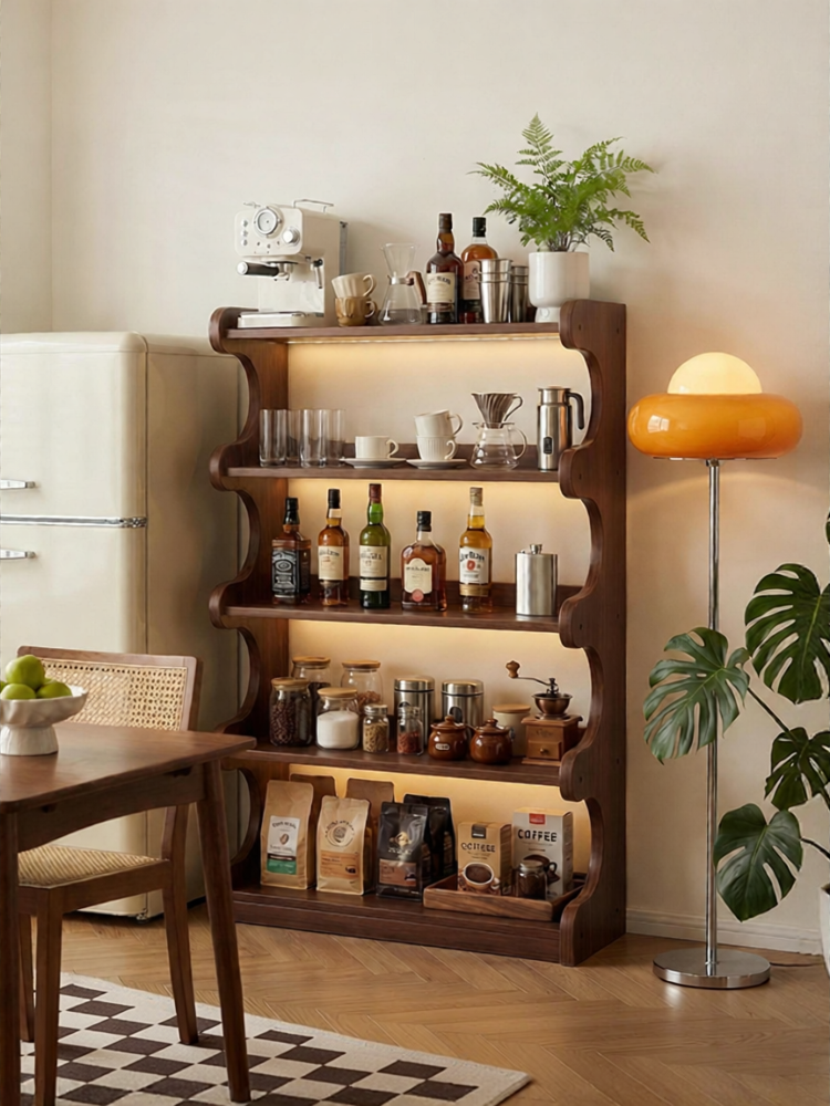 ZHUSHANXIA | Small Wine Display Cabinet Shelf