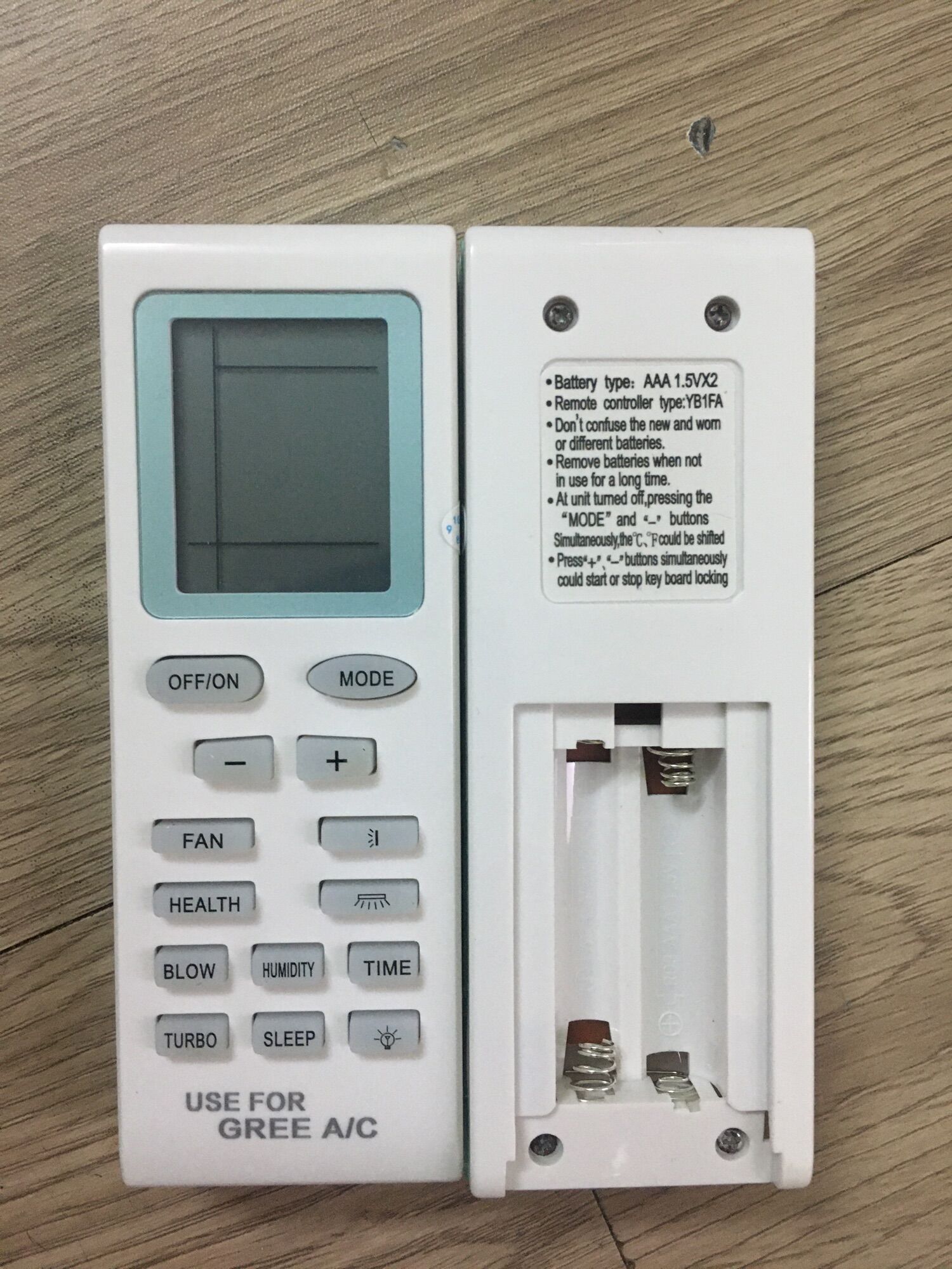 Remote điều khiển điều hoà Gree