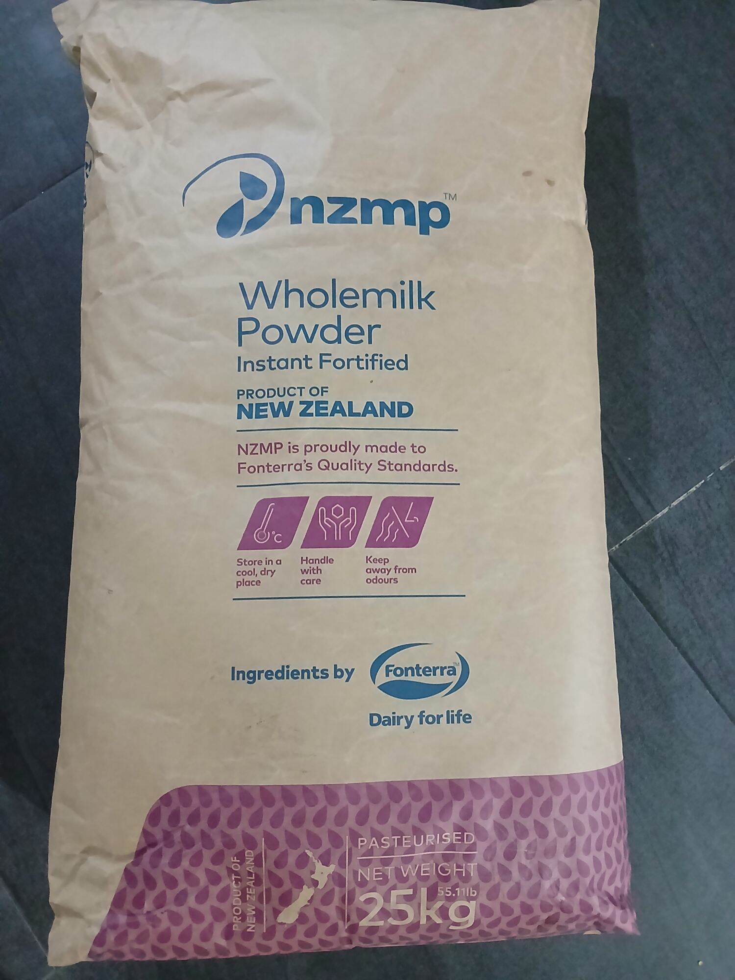 New Zealand Whole Milk Powder 1kg, Individually Separated from 25kg Bags