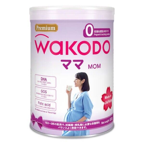Sữa bột wakodo mom lon 830g