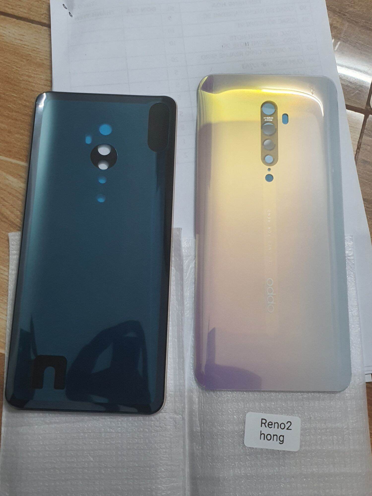 Nắp lưng oppo reno 2 bao test