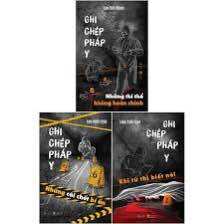 Combo Ghi chép pháp y 3 tập