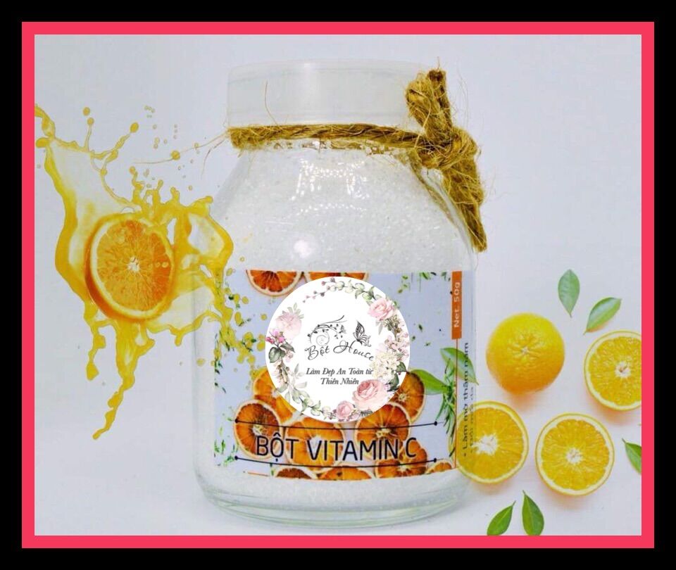 50gr bột vitamin c kích trắng sáng da.