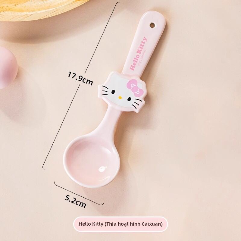 Thìa Gốm Hoạt Hình Dễ Thương Dễ Thương Cho Đồ Ăn Nhẹ Thìa Gốm Sứ Chất Lượng Cao Giá Trị Thẩm Mỹ Cao 