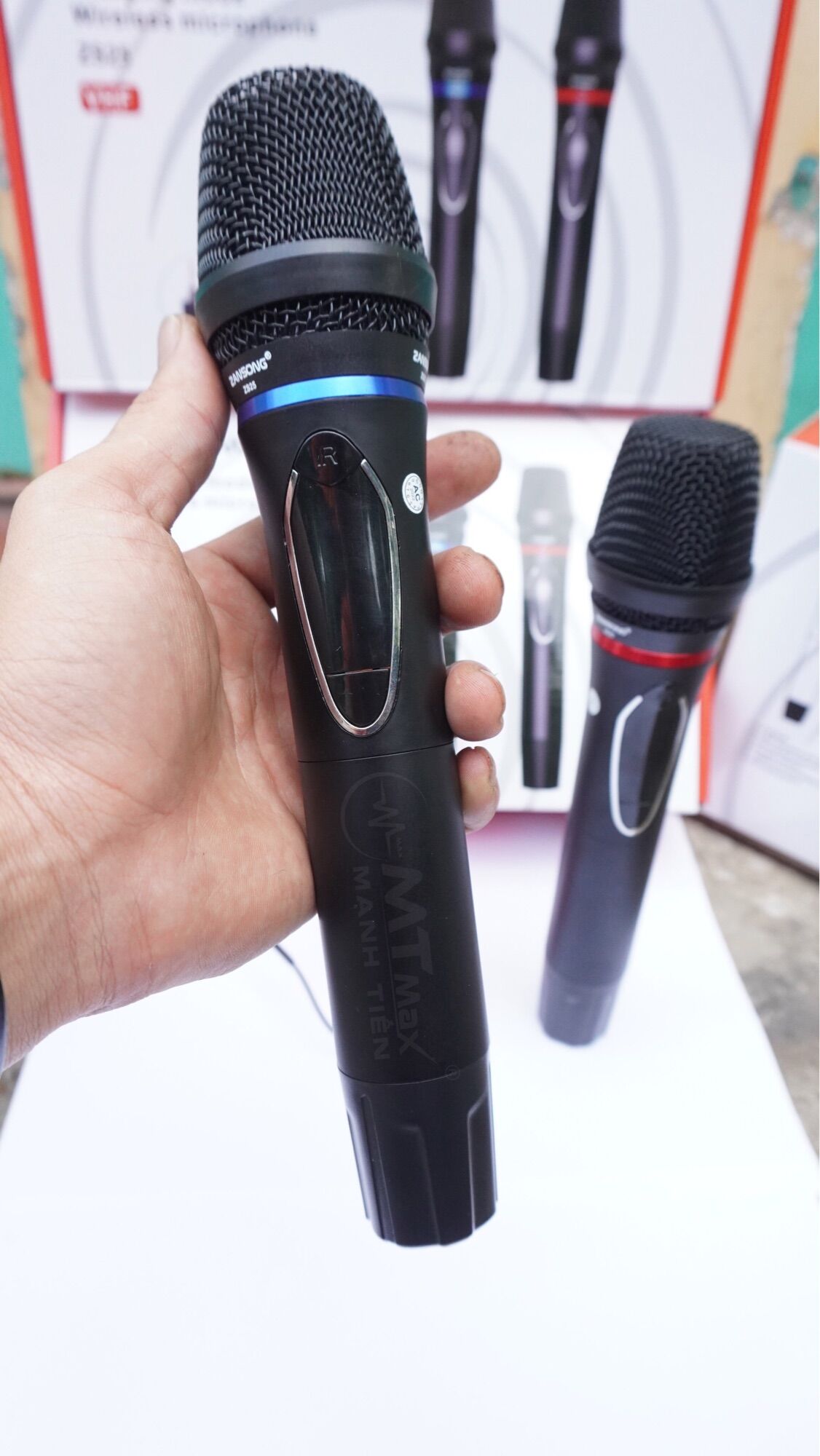Micro đa năng không dây ZanSong SZ25 (2 Micro)