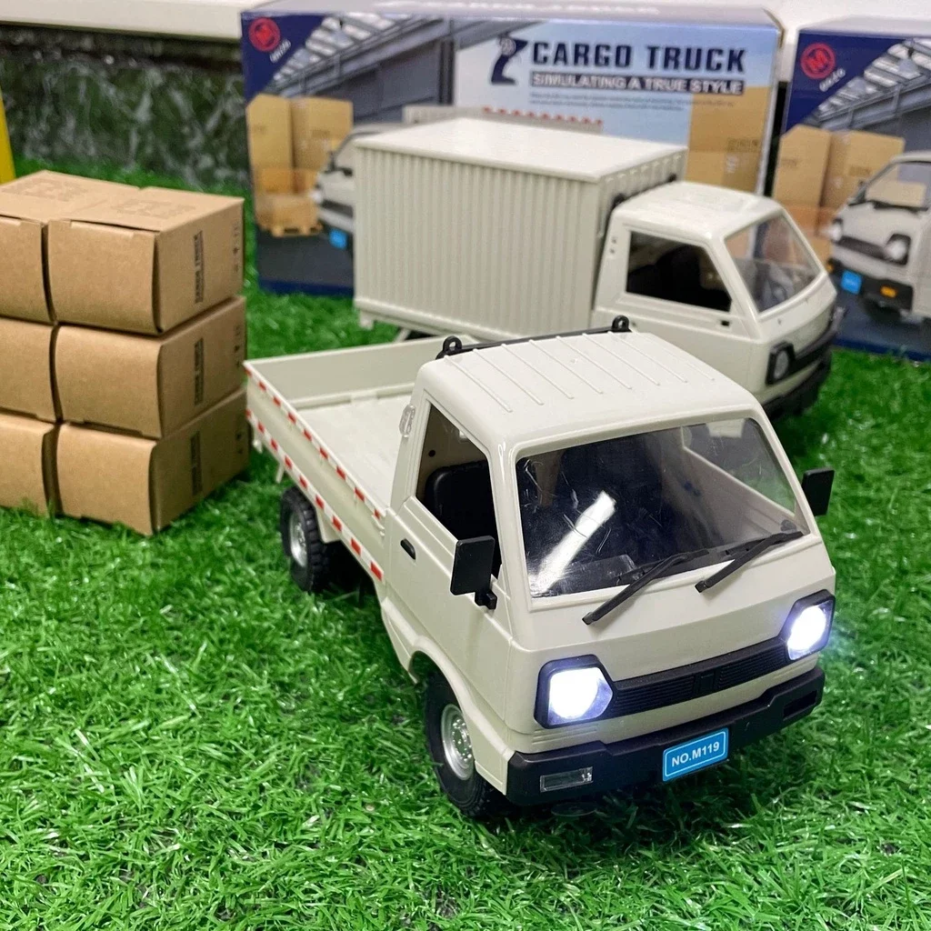 Xe tải thùng mở điều khiển từ xa pin sạc có âm thanh ánh sáng - Đồ chơi - Đồ Chơi, Toy