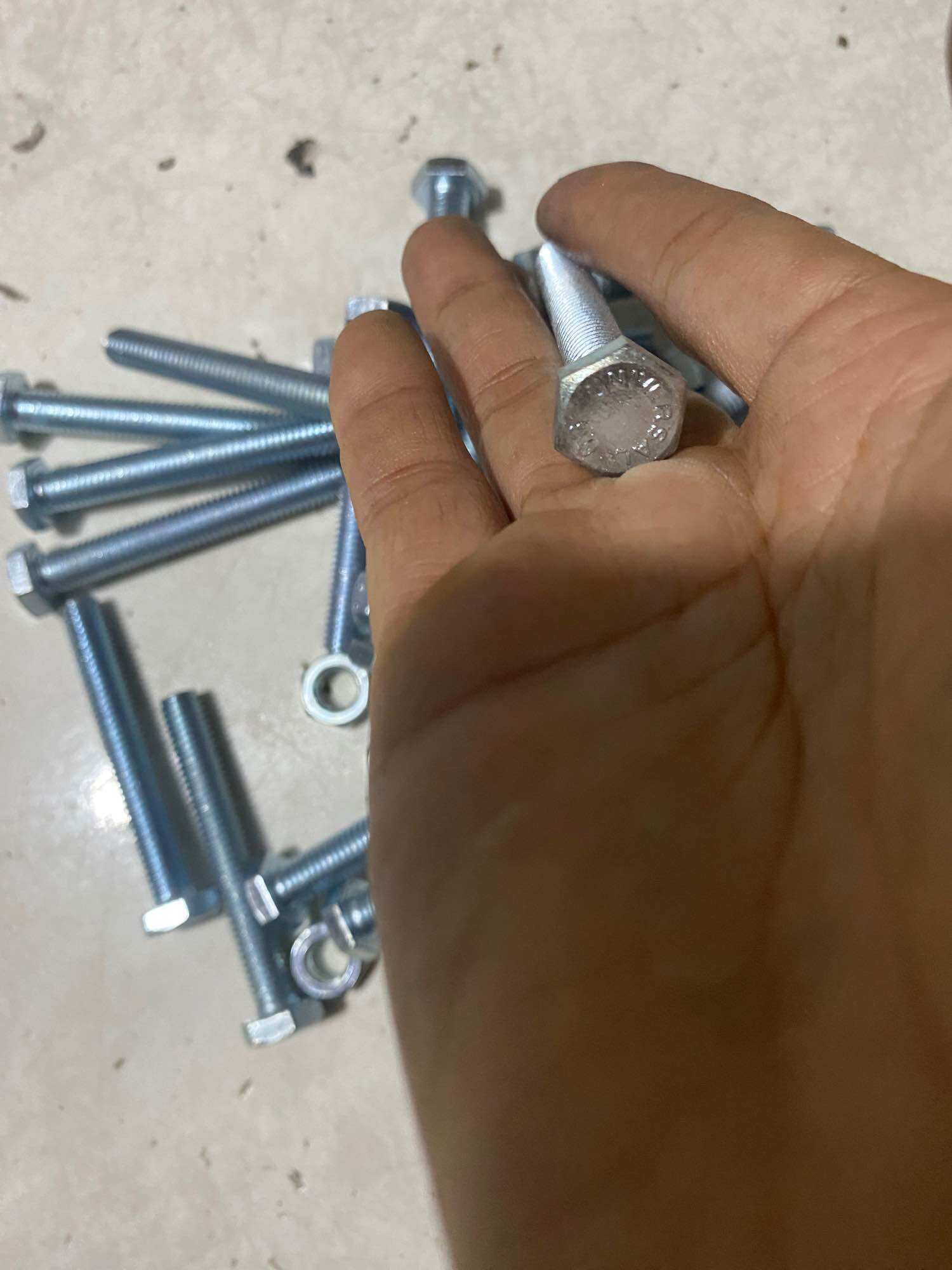 combo 30 bộ M5 đầu lục giác bu lông tán M5 đầu lục giác