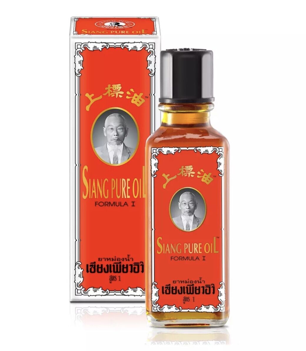 Dầu gió vuông đỏ siang pure oil thái lan 25ml