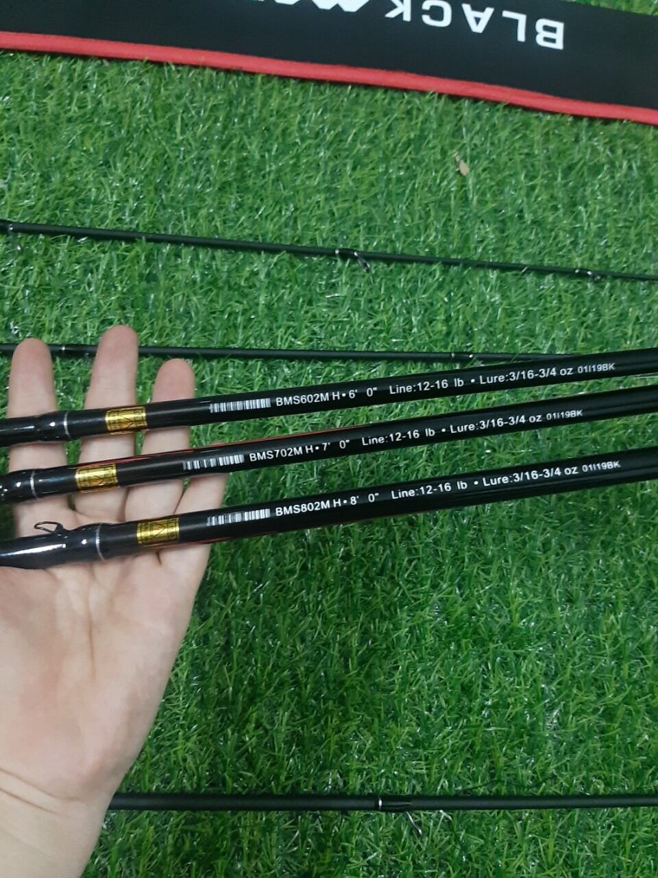 [ Chính Hãng] Cần Câu Lure Đứng Abu Black Max,Chất Liệu Carbon Cao