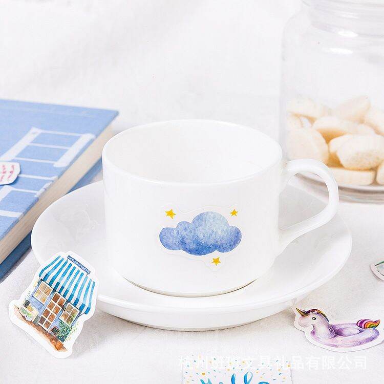 Set 45 sticker dán trang trí du lịch