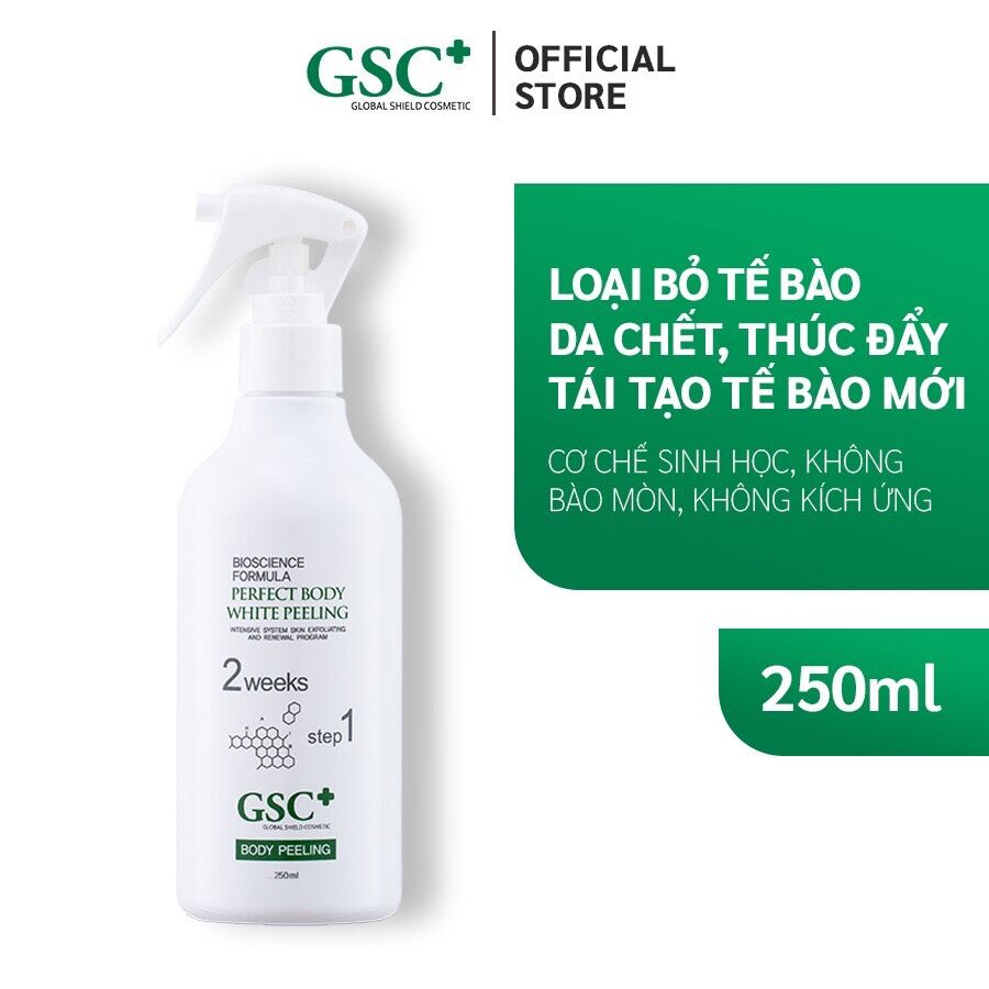 Xịt tắm trắng body GSC 250-500ml