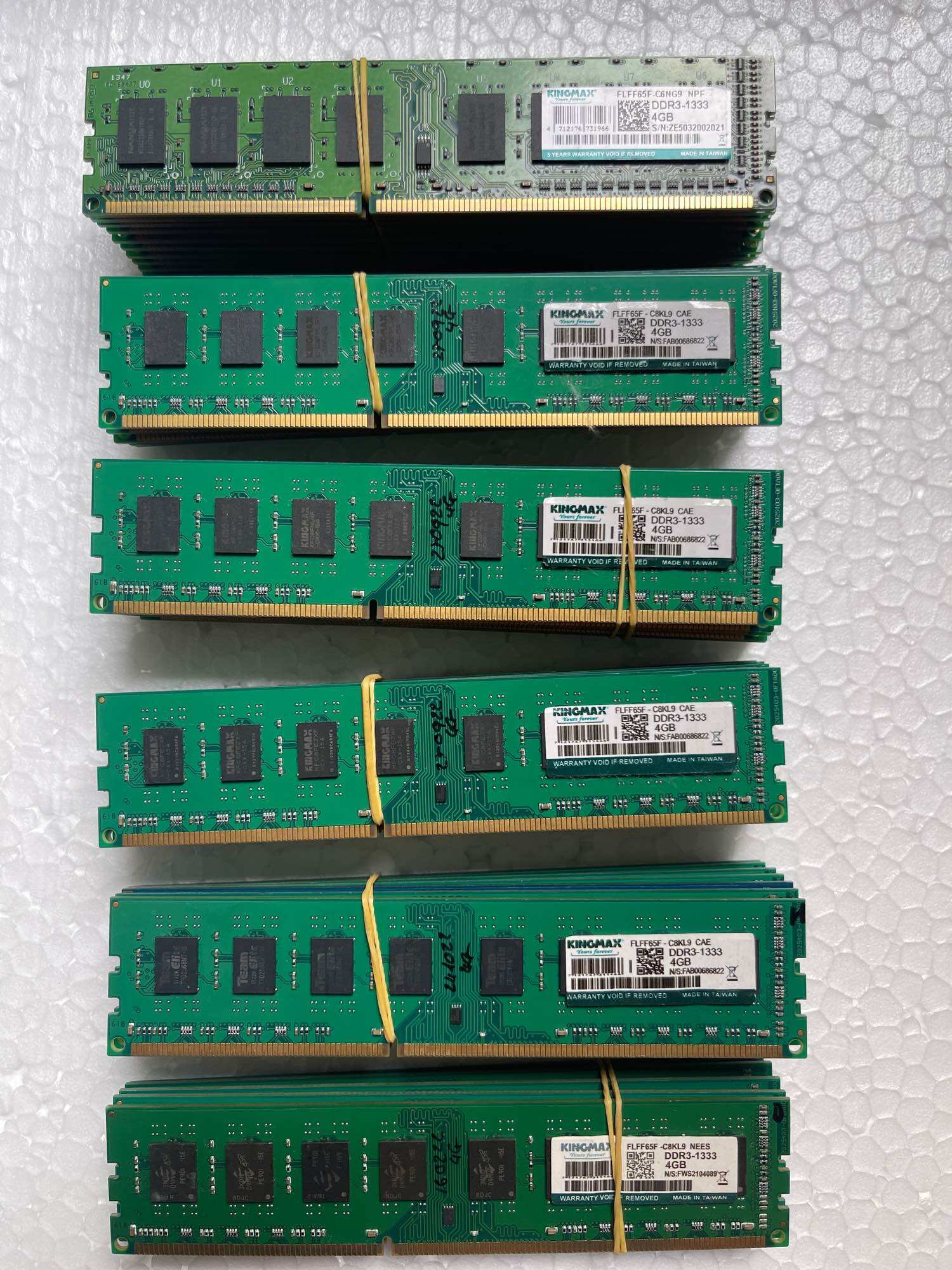 Ram DDRam III 4Gb PC 1066 PC 1333