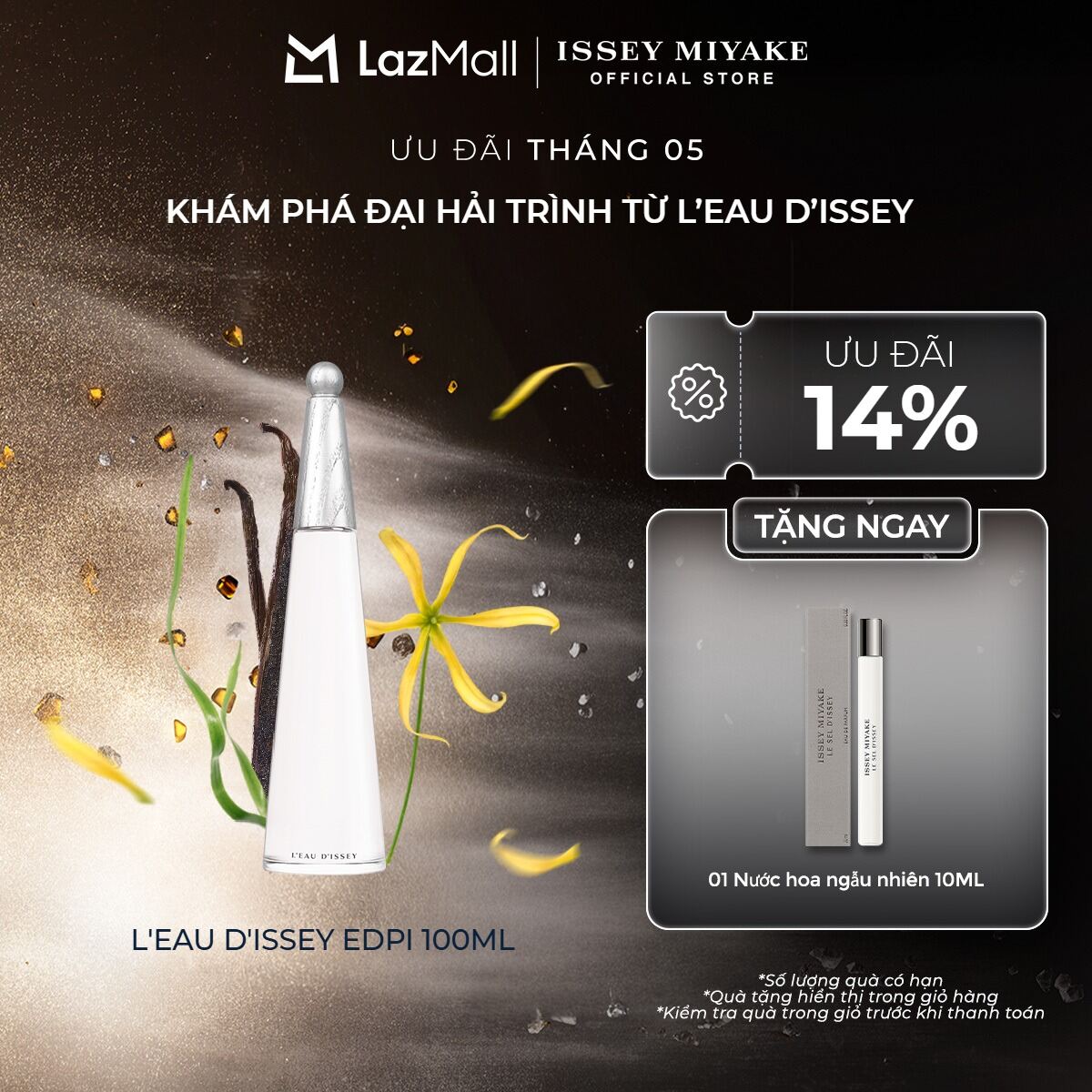 Nước hoa nữ Issey Miyake L'eau D'Issey Eau De Parfum Intense 100ml
