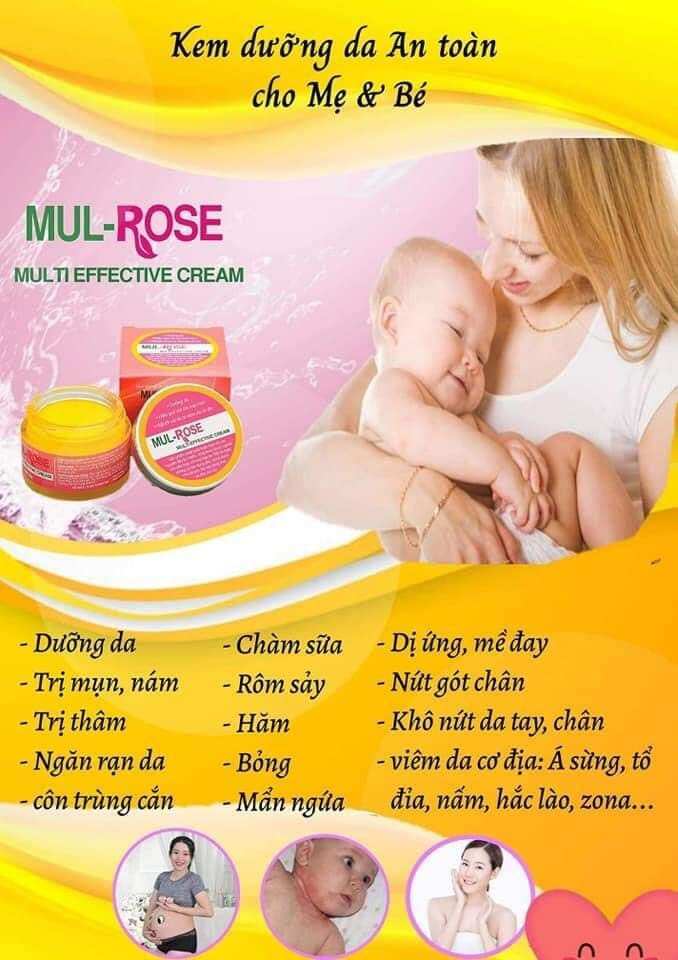 2 lọ kem đa năng mulrose