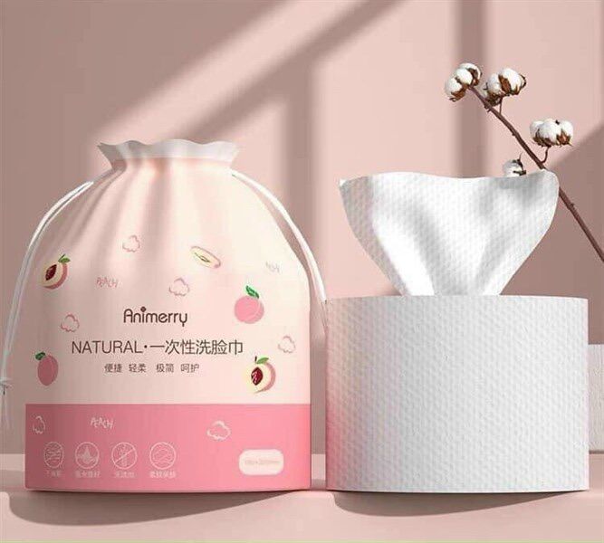 Khăn lau mặt khô dùng một lần animerry