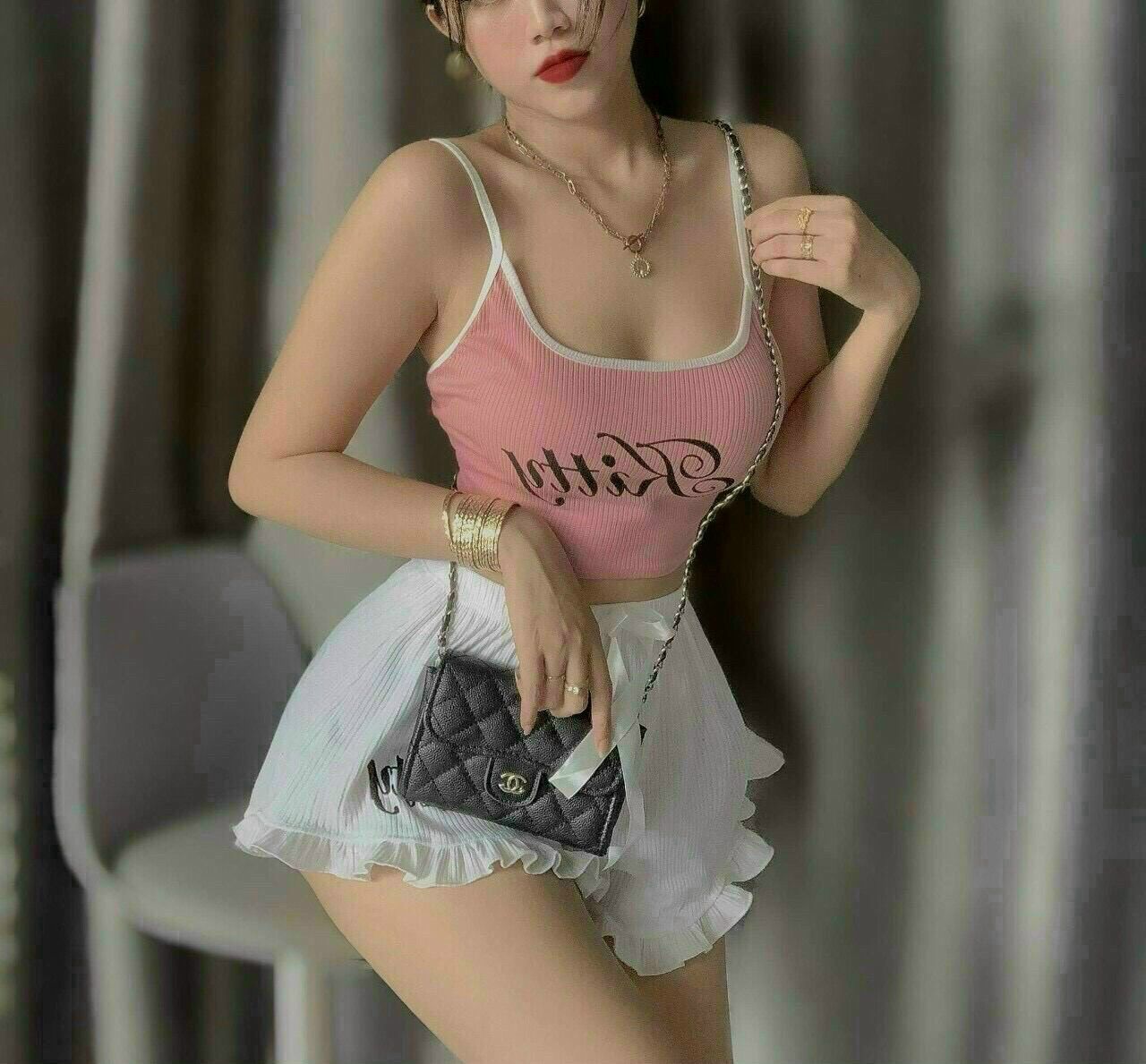 Sét bộ thun gân kitty