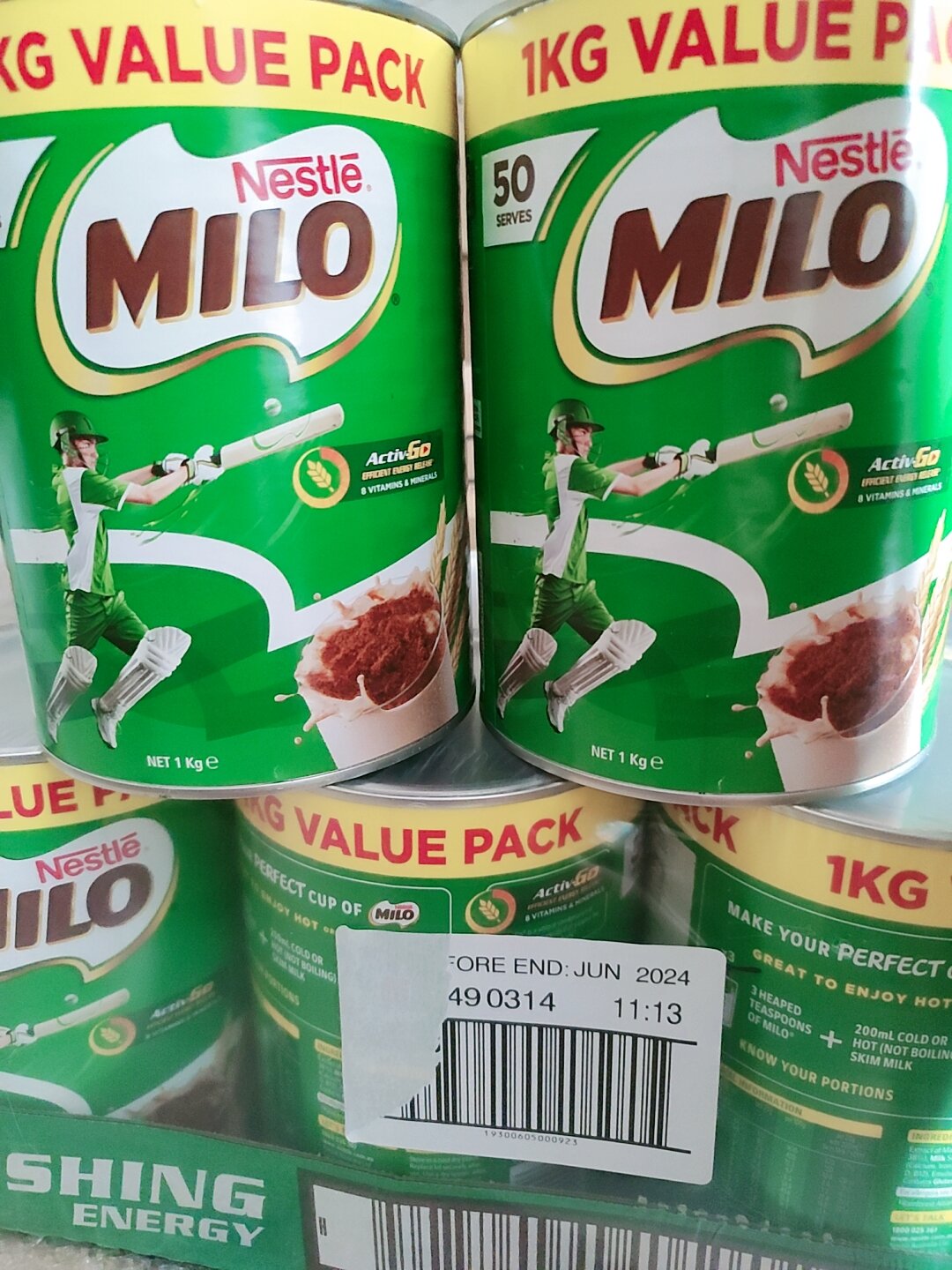 [HCM]Milo úc 1kg (10/2024)