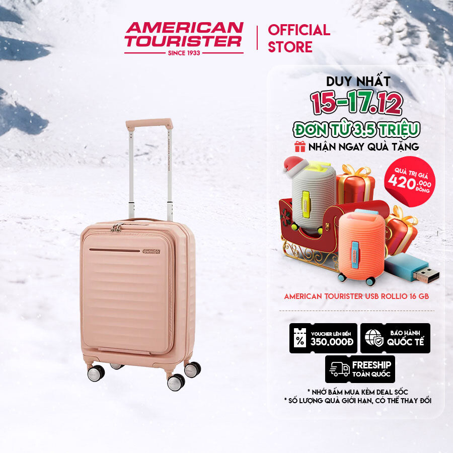 Vali kéo American Tourister Frontec/Frontec OS Spinner EXP TSA