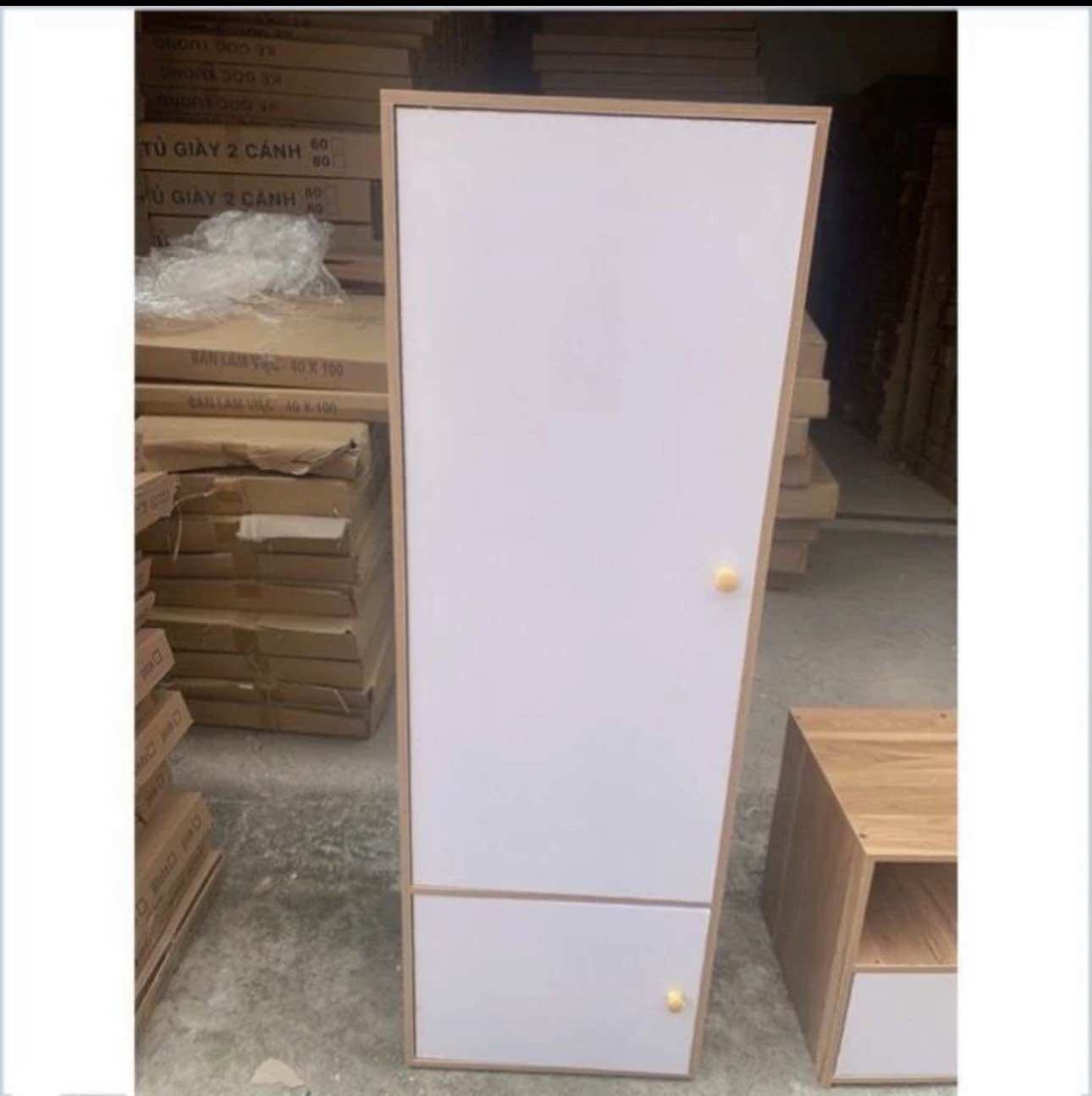 TỦ QUẦN ÁO, TỦ TRẺ EM, TỦ CAO 2 CÁNH